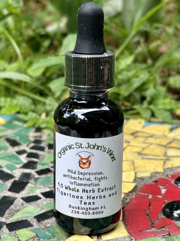 Organic St. John’s Wort Tincture, 2 oz