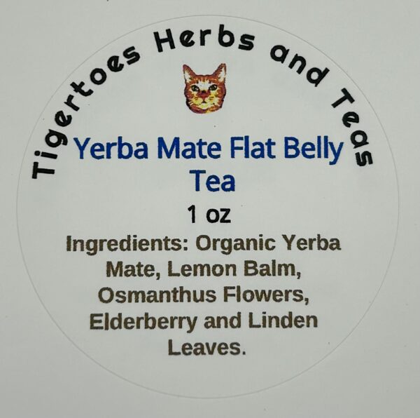 Yerba Mate Flat Belly Tea, 2 oz